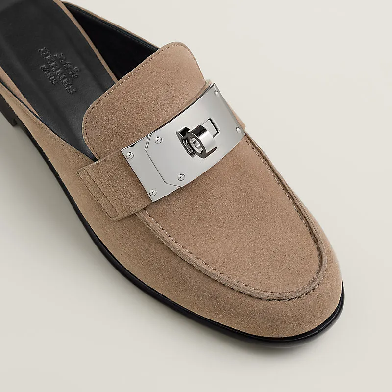 HERMES Iota Mule Beige color Slippers