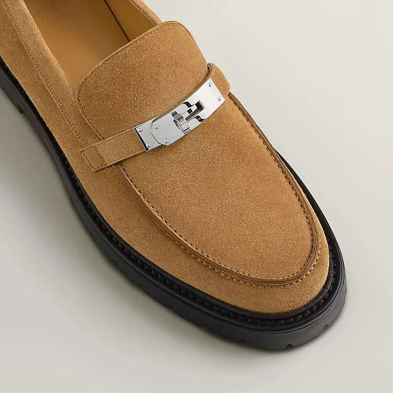 HERMES Icone Loafers