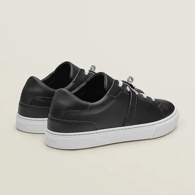 HERMES Day Sneakers Black Sports Shoes