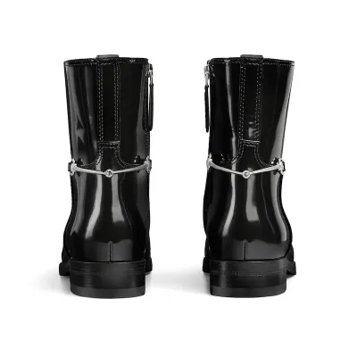 Gucci black ankle boots
