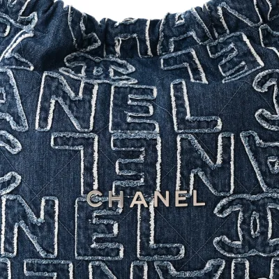 Chanel 22 Blue Denim Handbag – Luxury  Quality