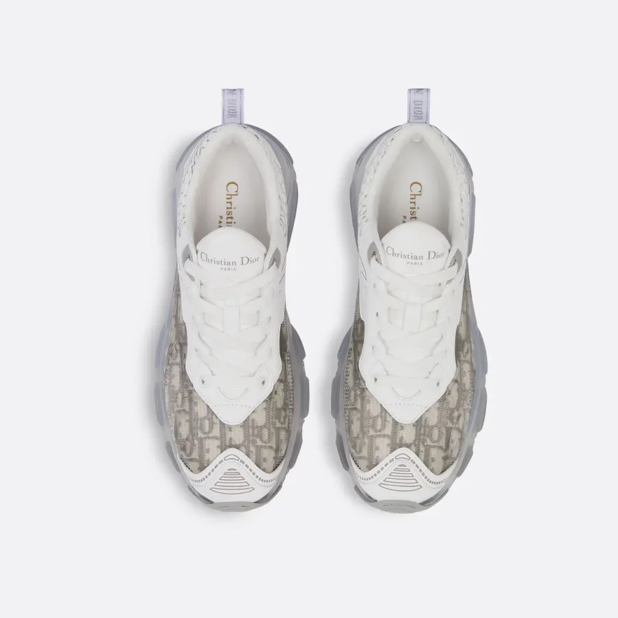 Dior grey Printing and printing sneakers