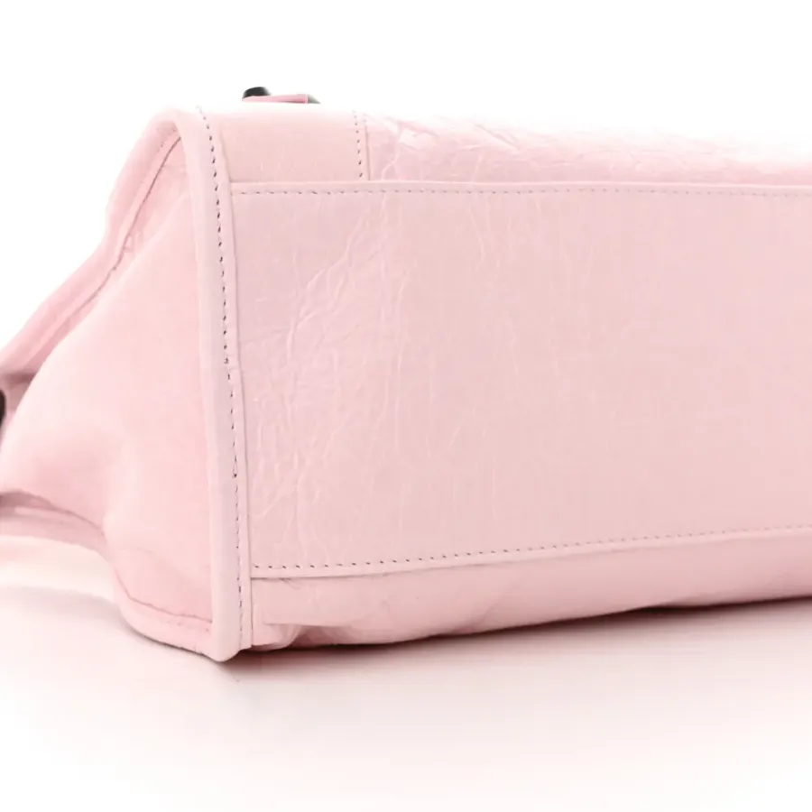 Balenciaga Medium Le City Light Pink Arena Storico Leather Incognito Hardware