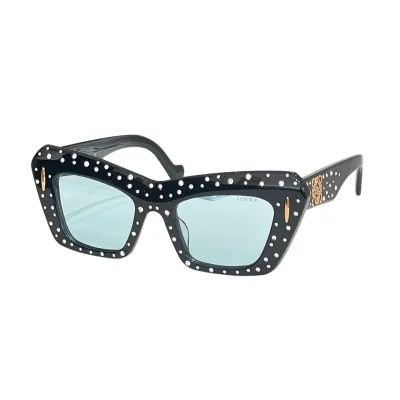 Loewe glasses green/blue/black/ivory/blue black color Size 50口20-145