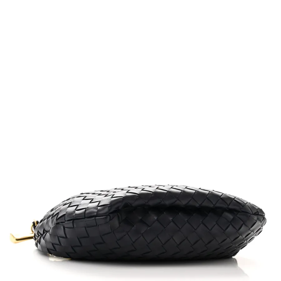 Bottega Veneta Medium Intrecciato Sardine With Chain Bag Space Nappa Leather Gold Hardware