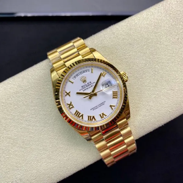 ROLEX-DAY DATE-REF.M128238-36MM（White Dial） - Image 4