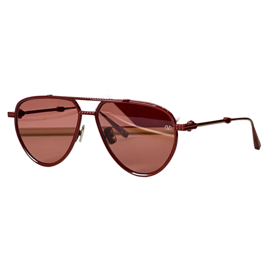 Valentino Piolt glasses green gold/red/black gold/purple gold/brown gold color Size 59-15-145