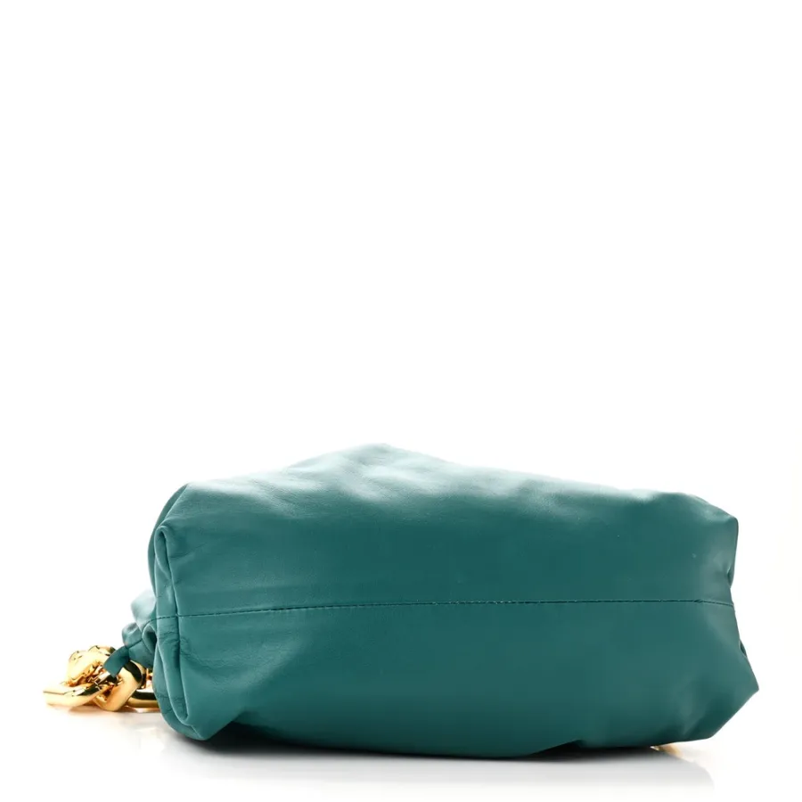 Bottega Veneta Medium The Pouch Chain Mallard Calfskin Leather