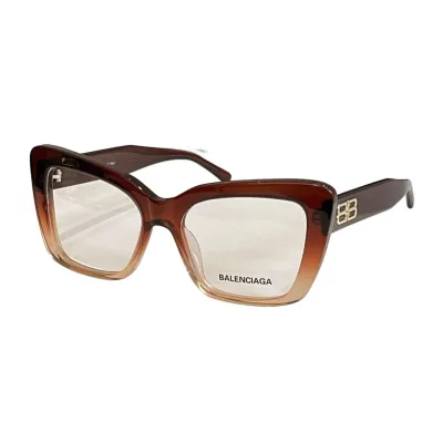 Balenciaga glasses black brown/leopard/leopard cyan/black silver/black gold/gradient brown color Size 55口20-135
