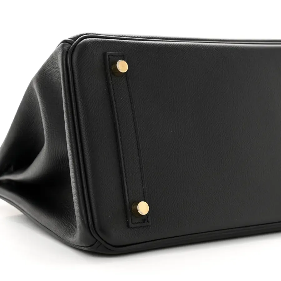 Hermès Birkin 30 Black Epsom Leather Gold Hardware