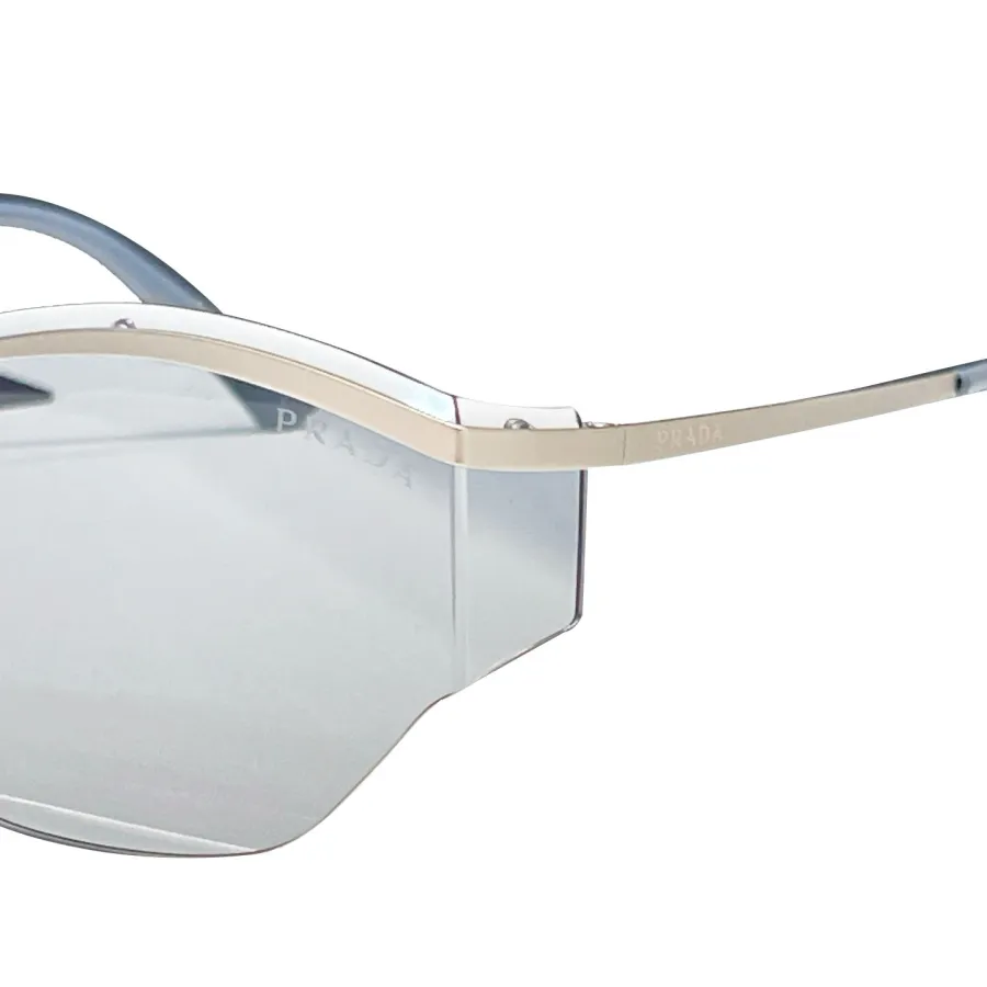 Prada glasses silver/ruby/black/purple orange color Size 145口0-136