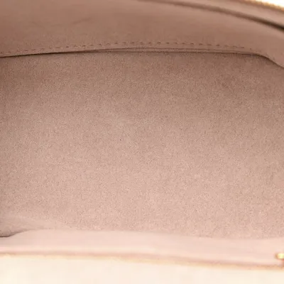 Louis Vuitton Vanity PM Tourterelle Giant Monogram Empreinte Leather Gold Hardware