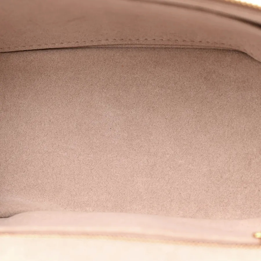 Louis Vuitton Vanity PM Tourterelle Giant Monogram Empreinte Leather Gold Hardware