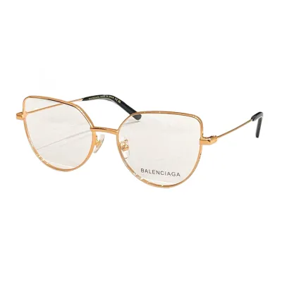 Balenciaga Butterfly glasses gold red/leopard gold/gold white/gold black/blue/green/gun black color transparent lens Size 59口16-145