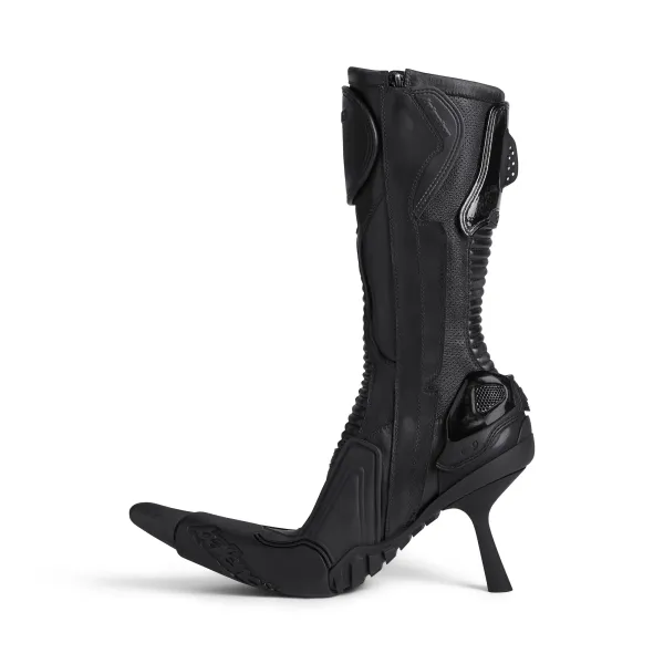 BALENCIAGA BIKER  90mm Ankle Boots - Image 4