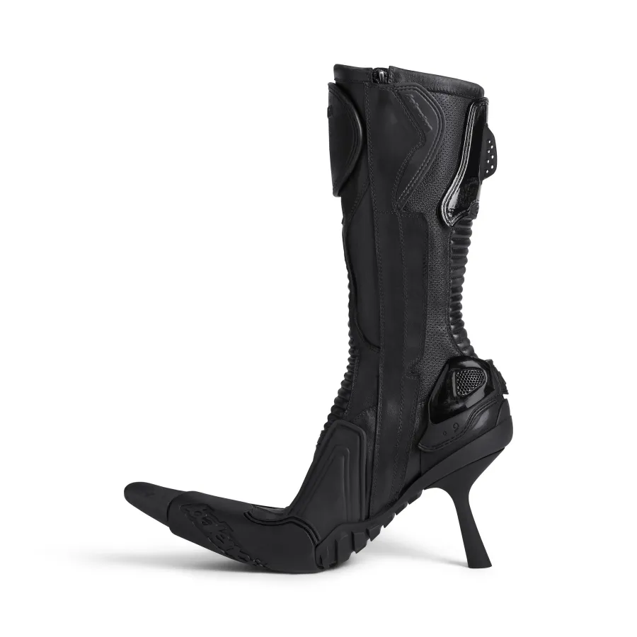 BALENCIAGA BIKER  90mm Ankle Boots