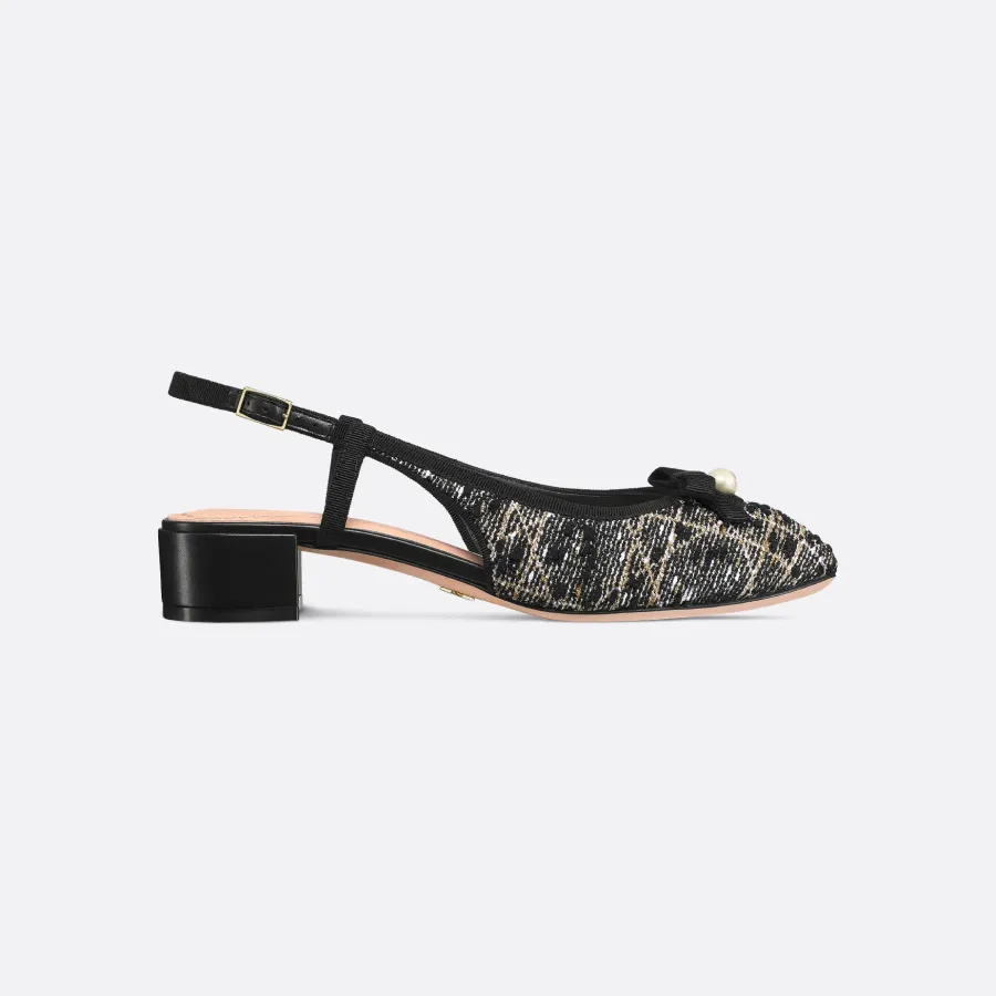 Dior black high heels