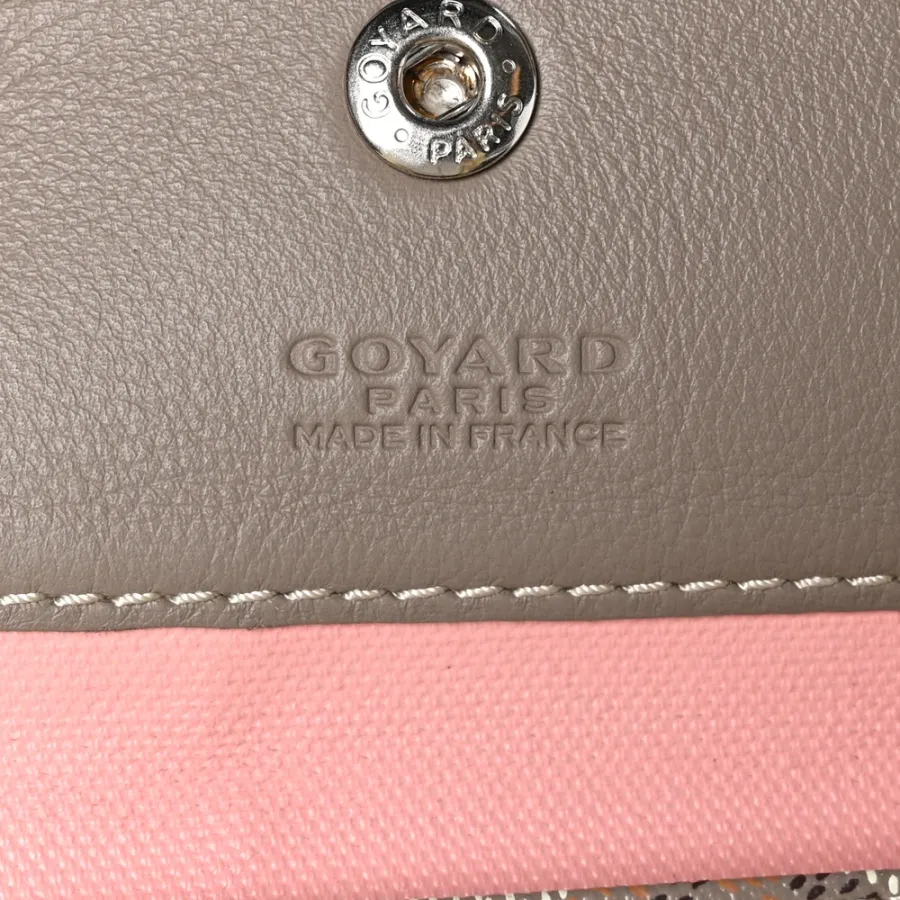 Goyard Saint Louis Claire Voie GM Grege / Powder Pink Goyardine Canvas