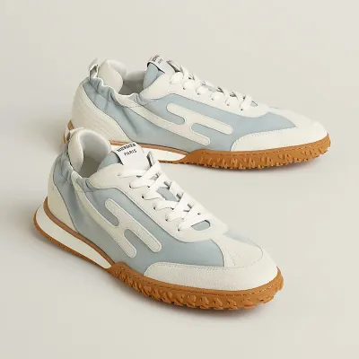 HERMES Jet Sneakers Blue Sports Shoes
