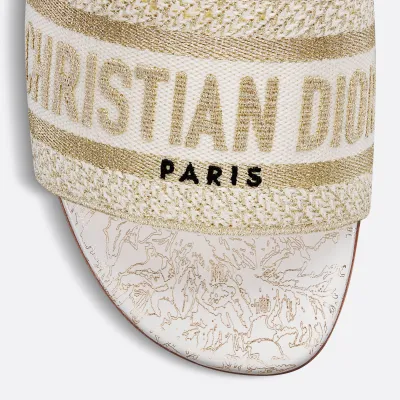 Dior flat slippers