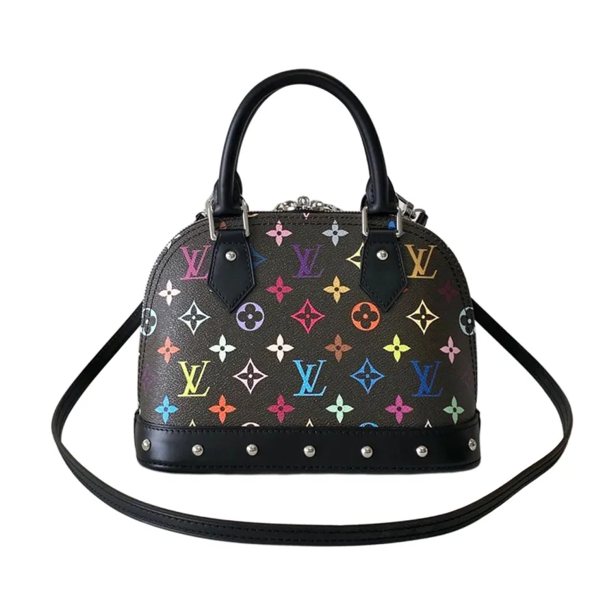 Louis Vuitton x Murakami Takashi Alma BB Multicolor Black Silver Hardware