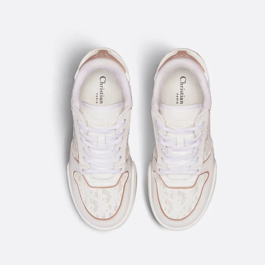 Dior white and pink sneakers