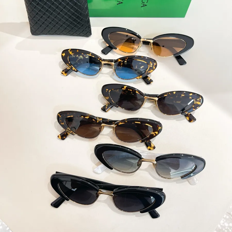 Bottega Veneta glasses leopard blue/leopard black/leopard brown/black/black orange/black white color Size 54口17-140