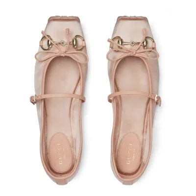 Gucci pink Ballet Shoes Flat Shoes