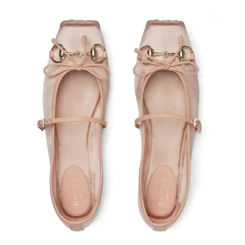 Gucci pink Ballet Shoes Flat Shoes
