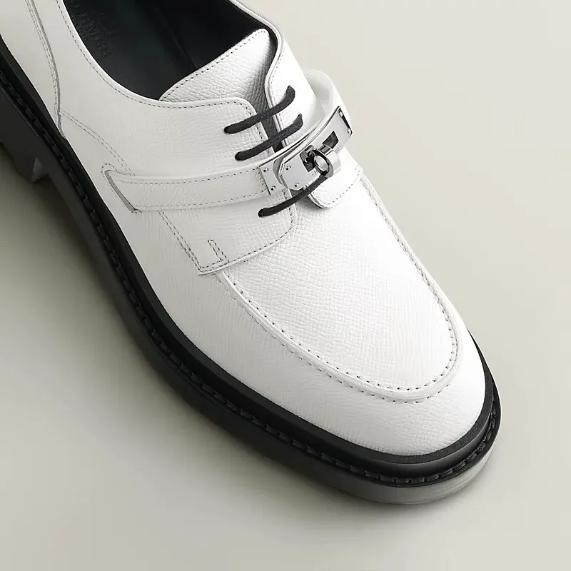 HERMES First white Loafers