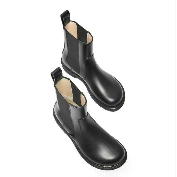 LOEWE Black ox leather Blaze Chelsea boots - Image 2