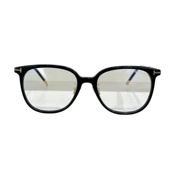 Tom Ford Boston frame glasses black/grey/leopard color Size 53口18-145 - Image 2