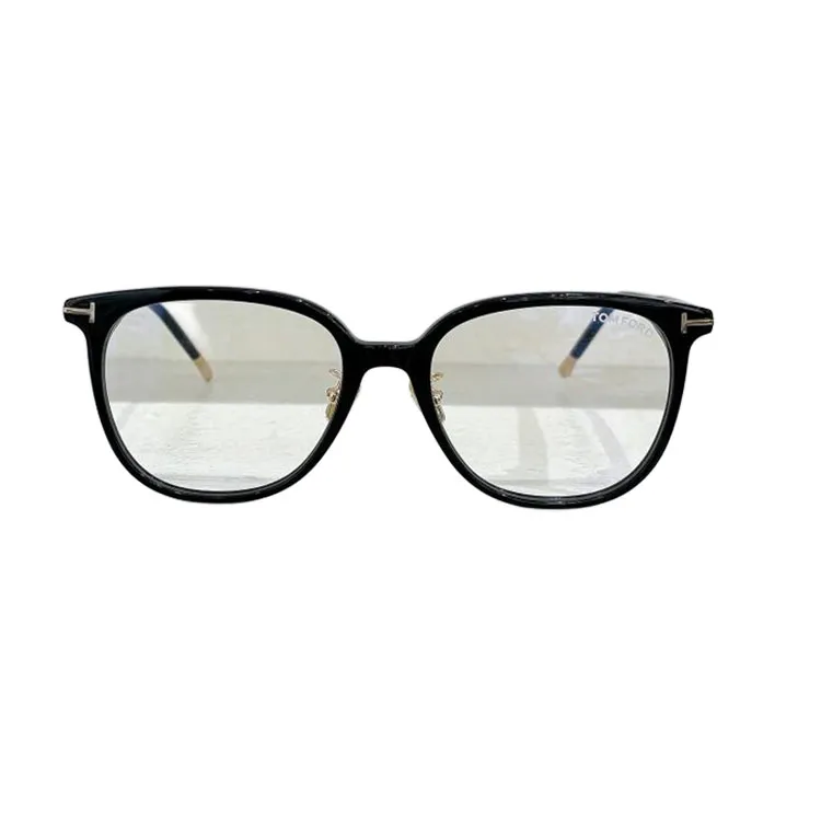 Tom Ford Boston frame glasses black/grey/leopard color Size 53口18-145