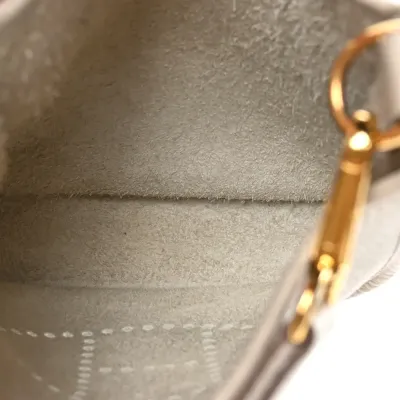 Hermès Amazone Evelyne TPM Béton Taurillon Clemence Leather Palladium Hardware