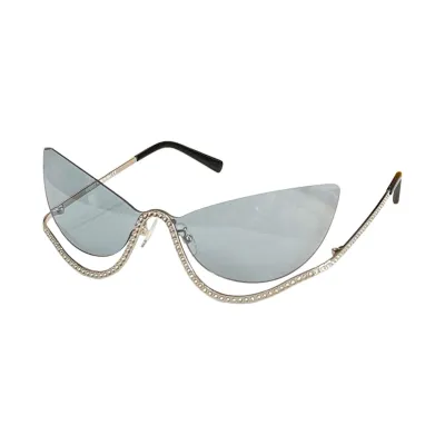 Fendi glasses blue/brown/tawny/black gold/silver/green silver color Size 59口15-135