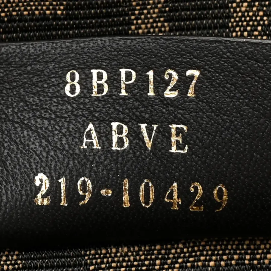 Fendi Medium Fendi First Black Shiny Nappa Leather Gold Hardware