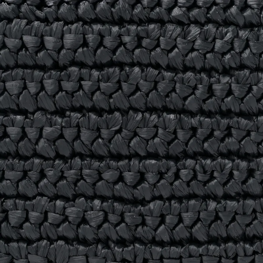 Saint Laurent Medium Kate 99 Tassel Monogram Raffia Black Gold Hardware