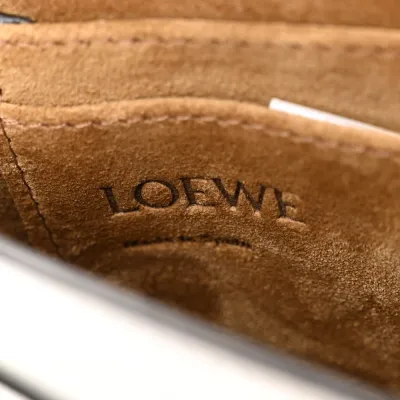 Loewe Gate Belt Bag Mini Kaolin Calfskin Leather Gold Hardware