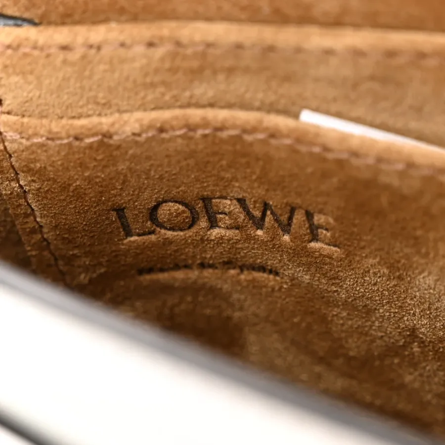Loewe Gate Belt Bag Mini Kaolin Calfskin Leather Gold Hardware