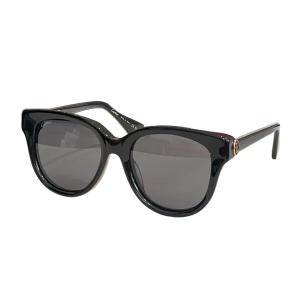 Cartier Boston frame glasses black gold/leopard/blue/black silver/white/leopard brown color Size 55口19-140