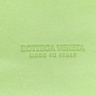 Bottega Veneta Mini Intrecciato Cabat Light Green Nappa Leather