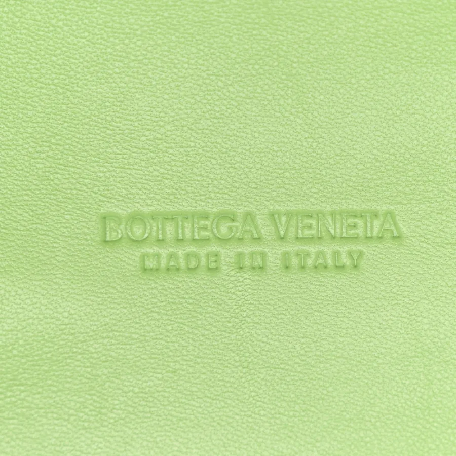 Bottega Veneta Mini Intrecciato Cabat Light Green Nappa Leather