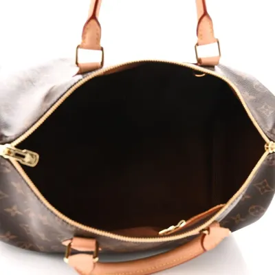 Louis Vuitton Speedy Bandoulière 35 Monogram Canvas Gold Hardware