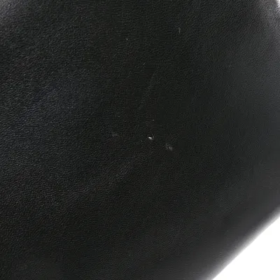 Saint Laurent Small Calypso Pouch Black Lambskin Leather Aged Gold Hardware