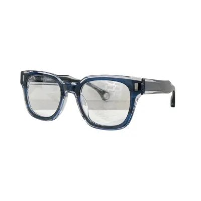 Saint Laurent square frame glasses black/brown/blue/grey/olive color transparent lens Size 51口22-145