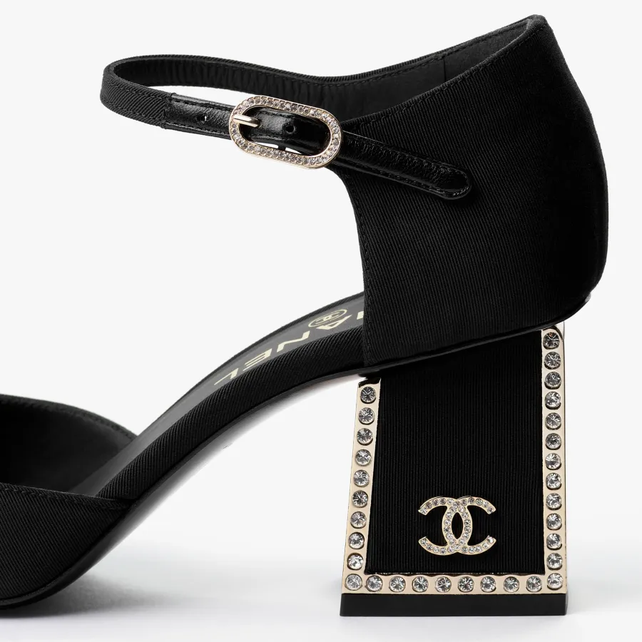 Chanel  Black  High heels Shoes