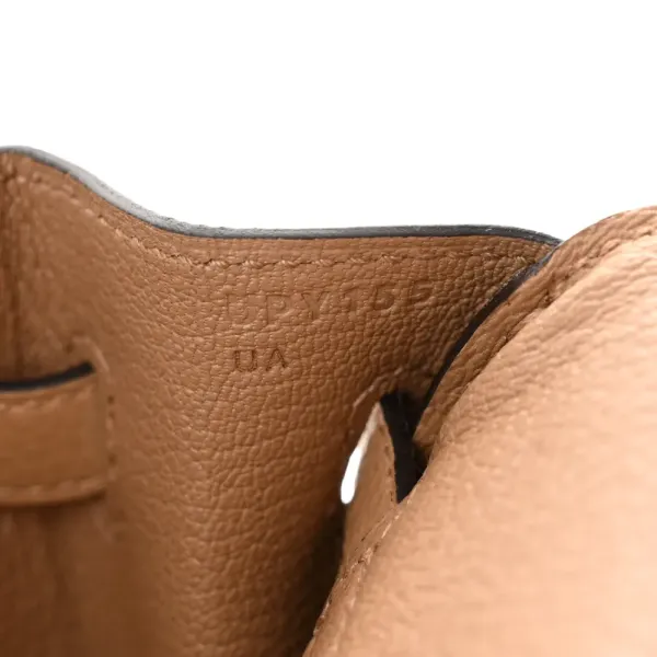 Hermès Birkin 25 Chai Togo Leather Gold Hardware - Image 8