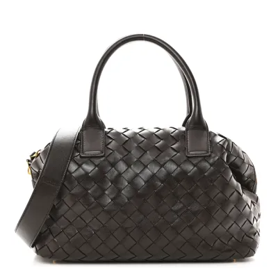 Bottega Veneta Small Intrecciato Bauletto Fondant Nappa Leather