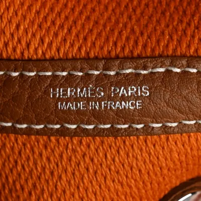 Hermès Garden Party 30 TPM Brown Toile & Negonda Leather
