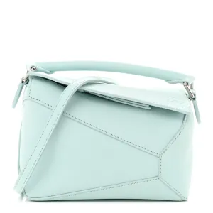 Loewe Puzzle Bag Mini Iceberg Calfskin Leather